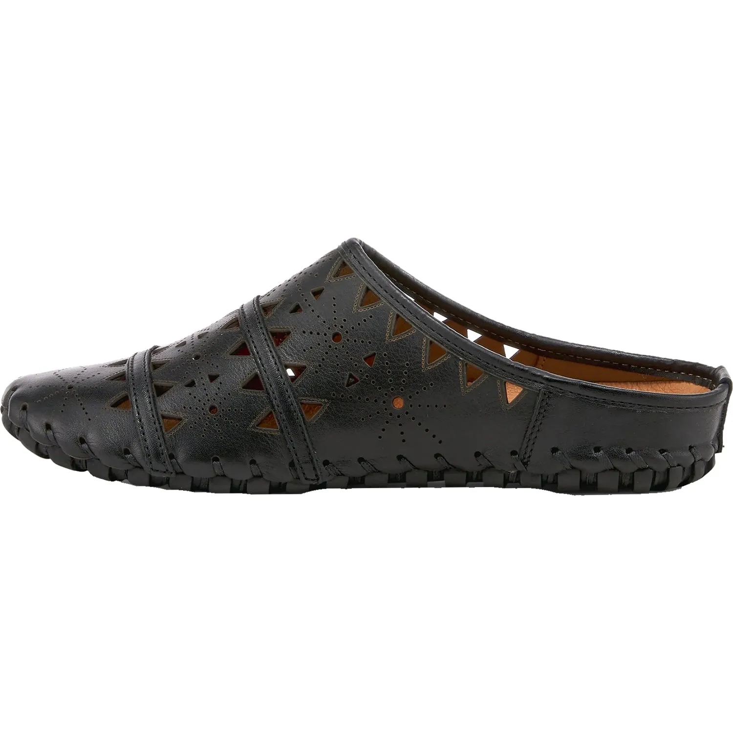 Women's Spring Step Fusalide Black Leather