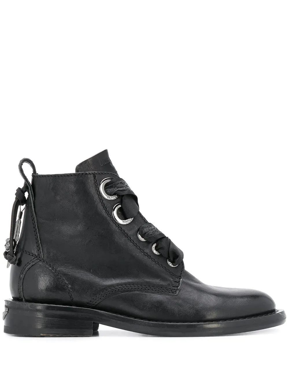 Zadig&Voltaire lace-up 30mm ankle boots