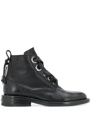 Zadig&Voltaire lace-up 30mm ankle boots